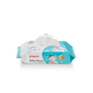 Pigeon – BABY WIPES 80’S 100% WATER REFILL PACK
